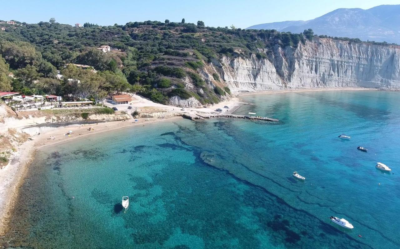 Villa Afroditi, Spartia, Kefalonia Livathos  المظهر الخارجي الصورة