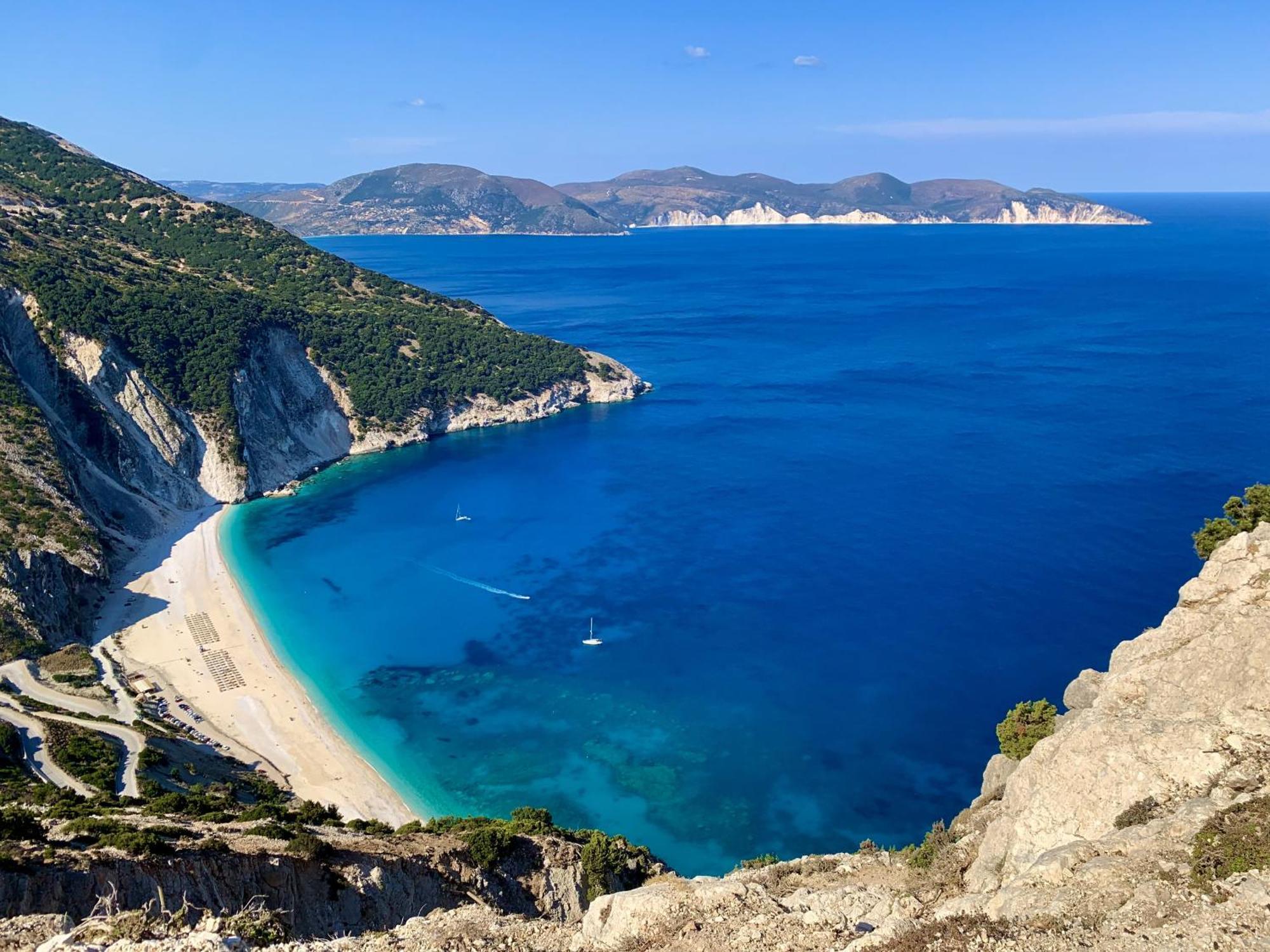 Villa Afroditi, Spartia, Kefalonia Livathos  المظهر الخارجي الصورة
