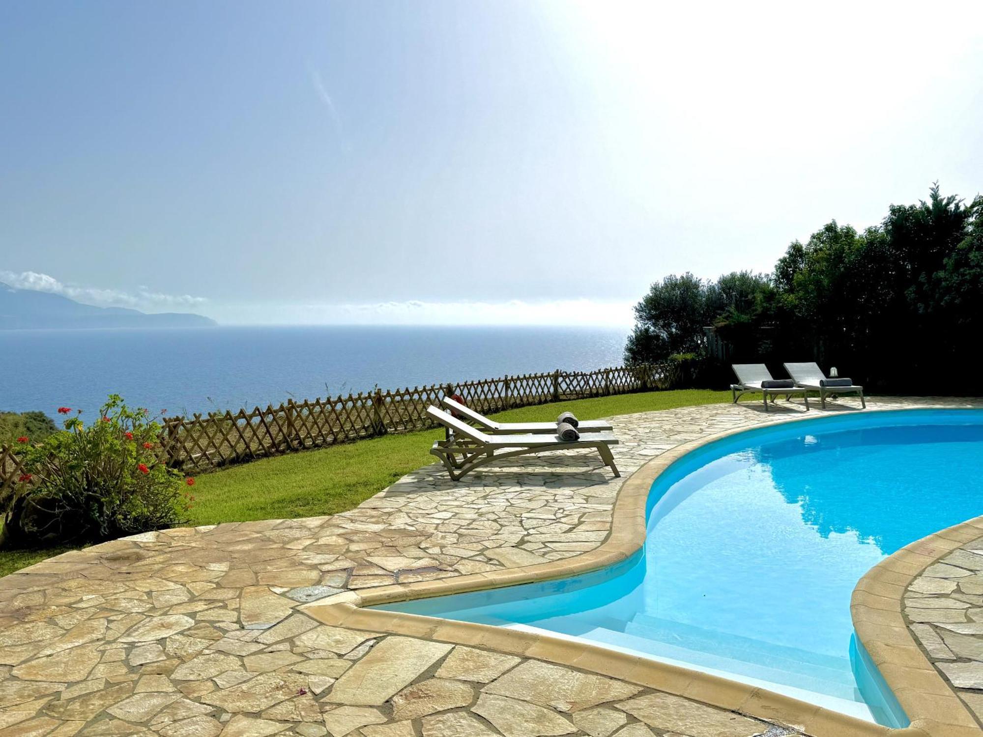 Villa Afroditi, Spartia, Kefalonia Livathos  المظهر الخارجي الصورة