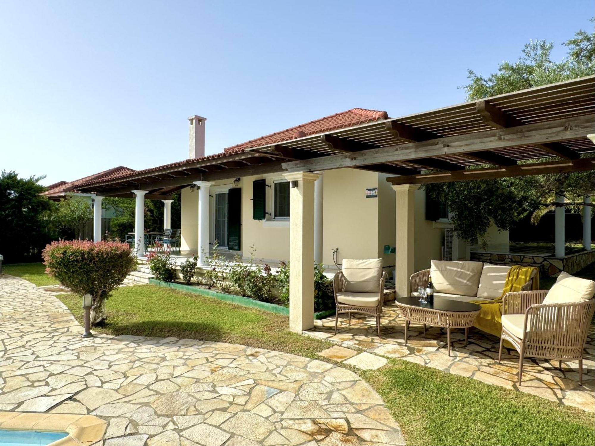 Villa Afroditi, Spartia, Kefalonia Livathos  المظهر الخارجي الصورة