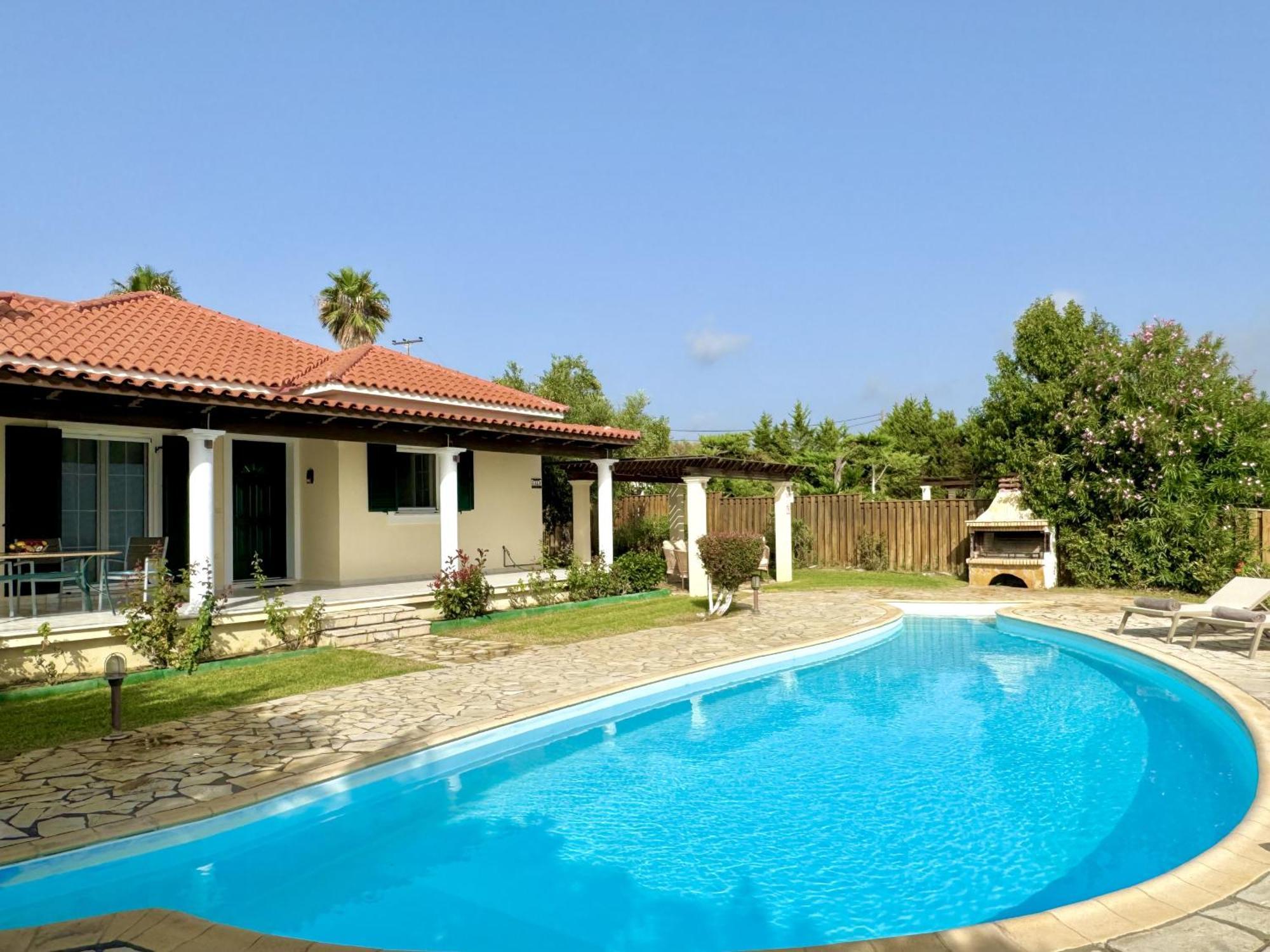 Villa Afroditi, Spartia, Kefalonia Livathos  المظهر الخارجي الصورة